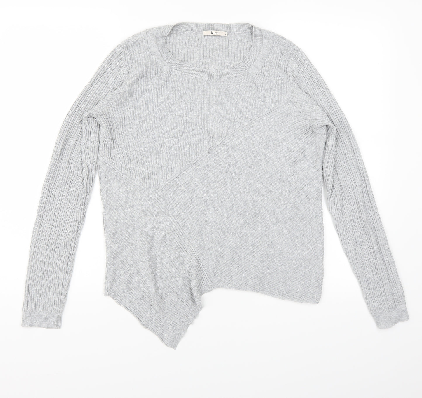TU Womens Grey   Pullover Jumper Size 14