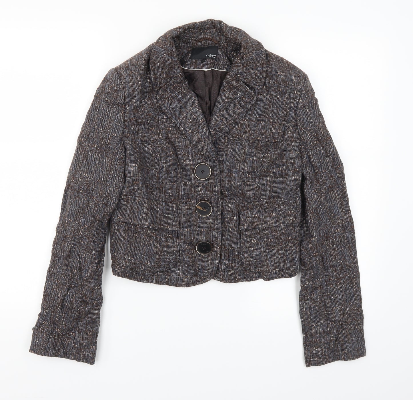 NEXT Womens Brown   Jacket Blazer Size 10