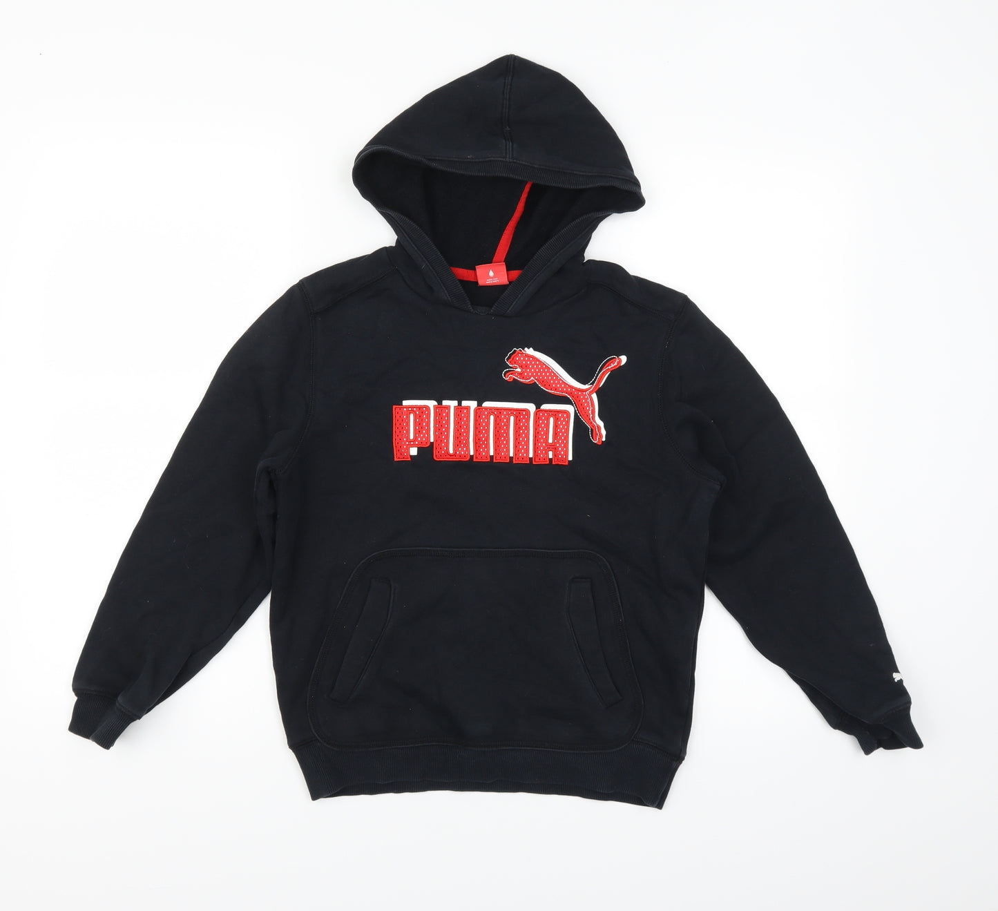PUMA Womens Black   Pullover Hoodie Size 30