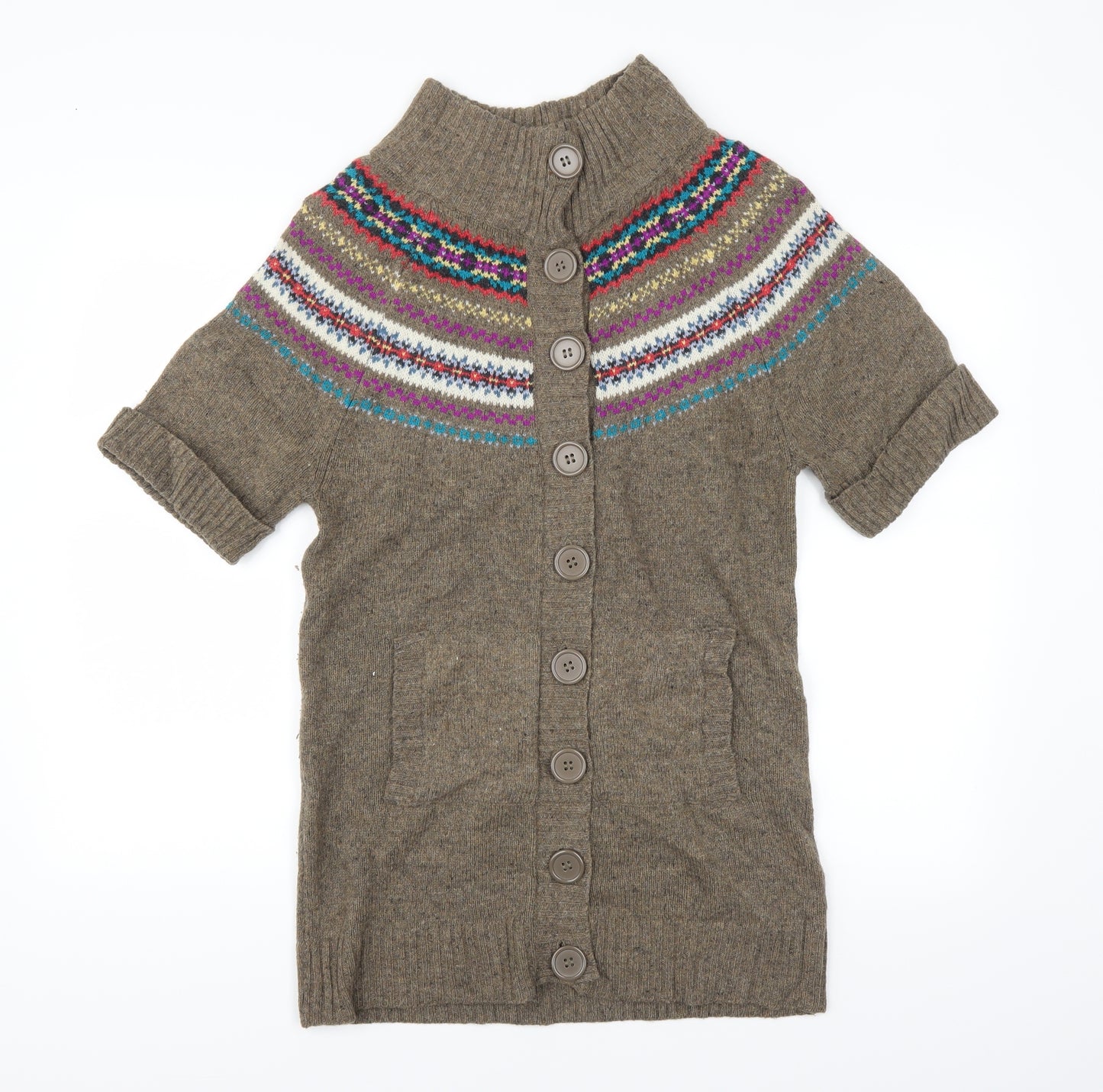 Atmosphere Womens Brown   Cardigan Jumper Size 10