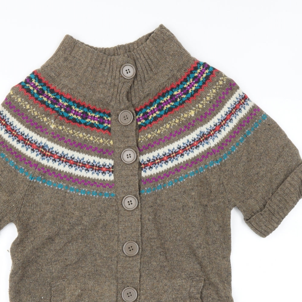 Atmosphere Womens Brown   Cardigan Jumper Size 10