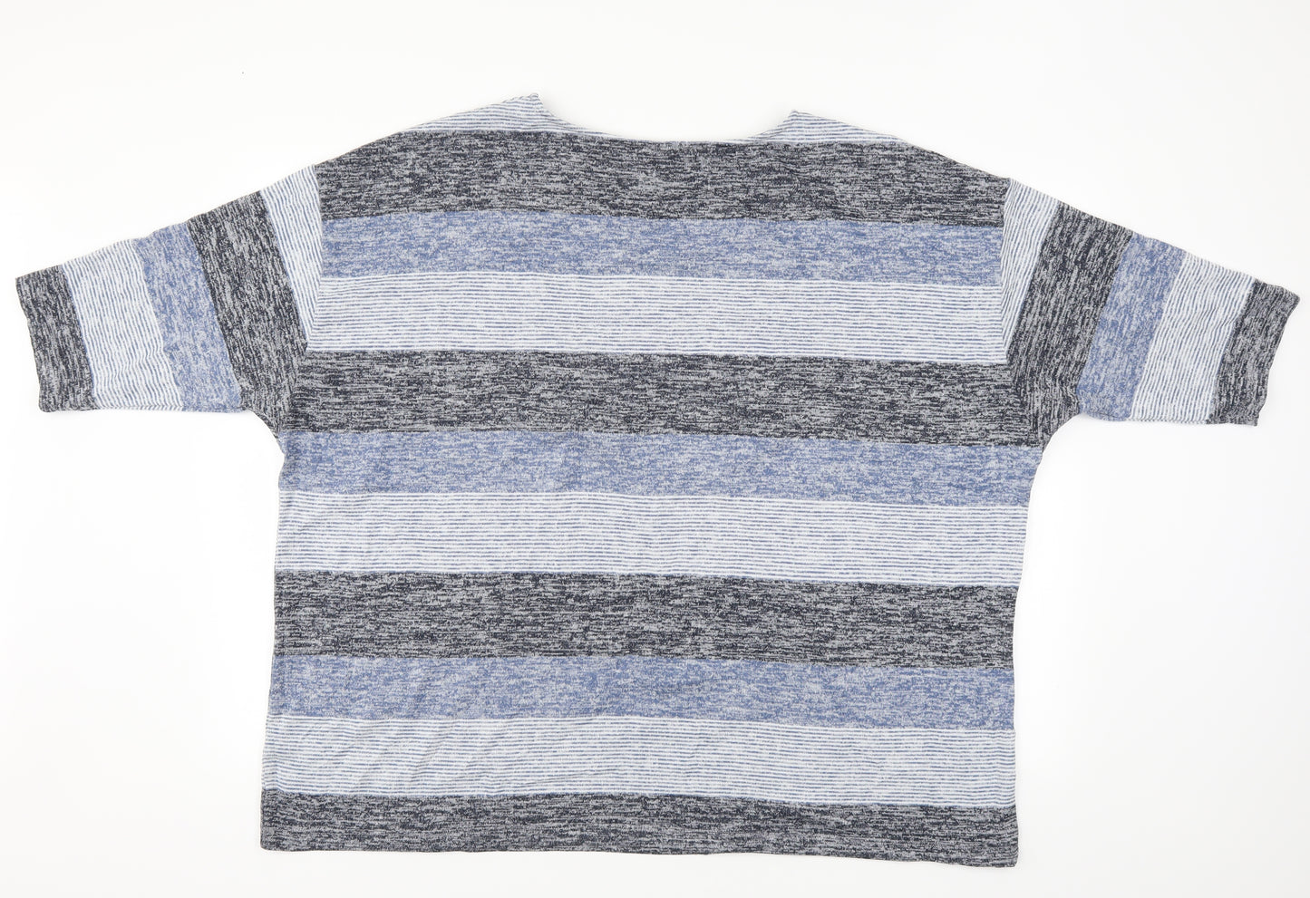 TU Womens Blue Striped  Pullover Jumper Size 26