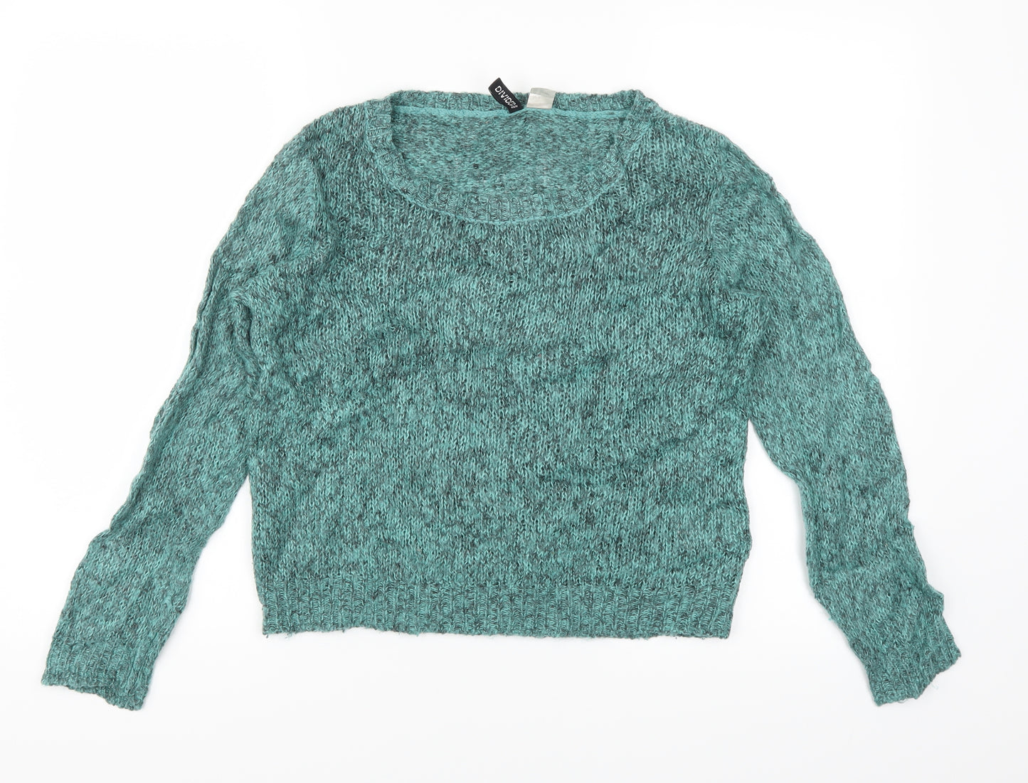 Divided by H&M Womens Blue   Henley Jumper Size S