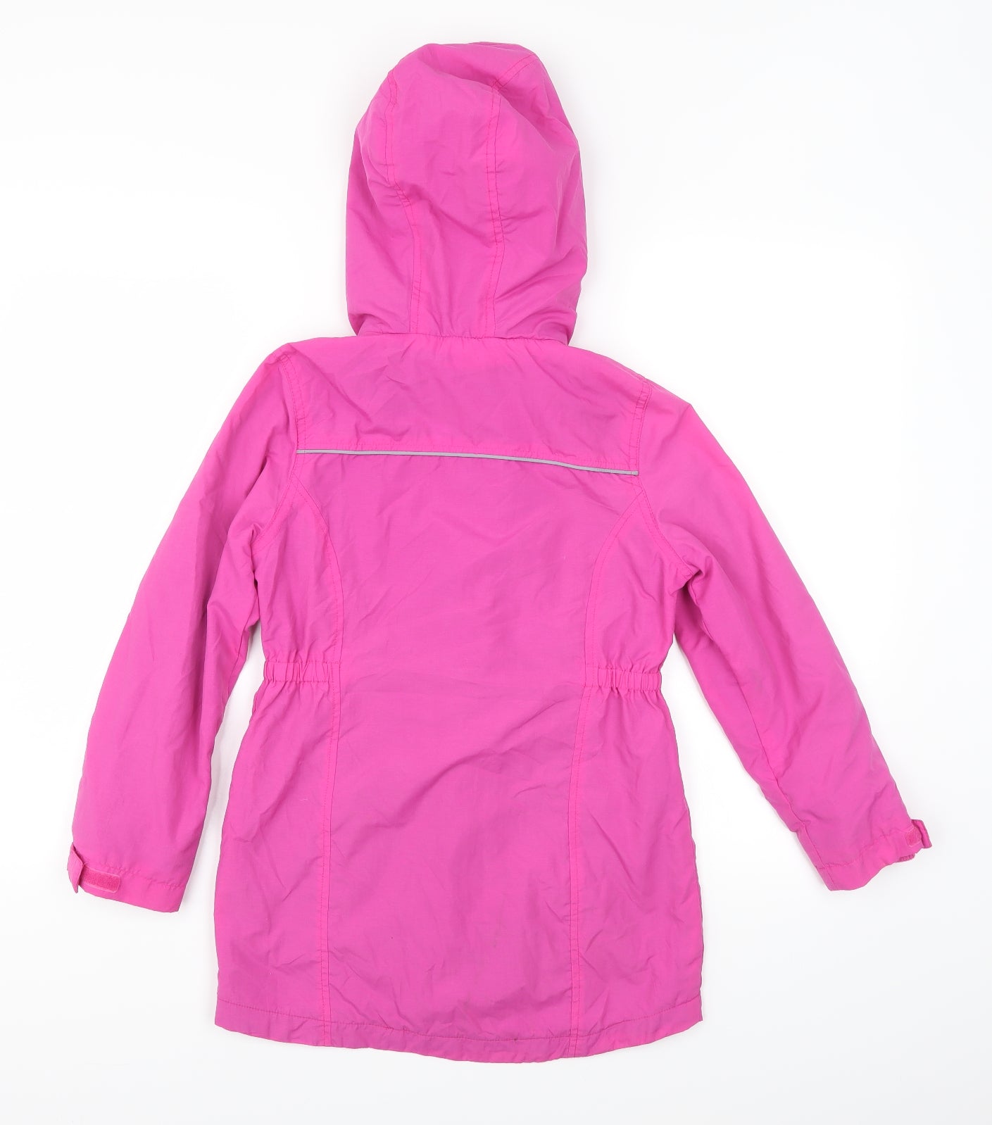 F&F Girls Pink   Windbreaker Jacket Size 9-10 Years