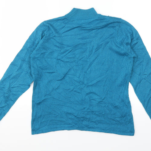 BM Womens Blue   Pullover Jumper Size M