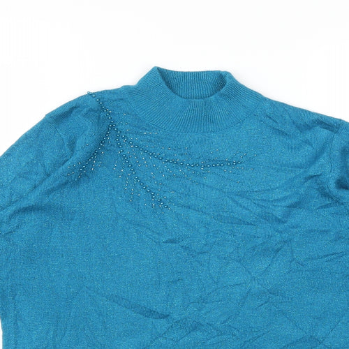 BM Womens Blue   Pullover Jumper Size M