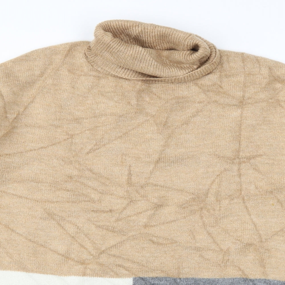 Peacocks Womens Brown   Pullover Jumper Size M