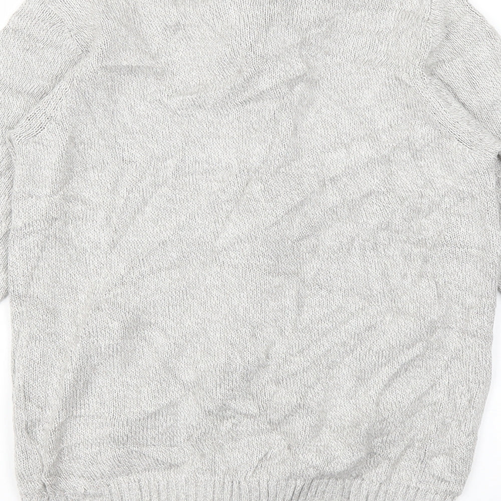 ISLE Womens Grey   Full Zip Jumper Size S