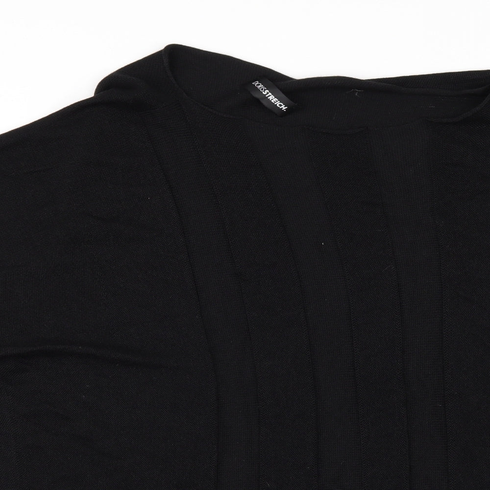 Doris Streich Womens Black   Basic Blouse Size 14