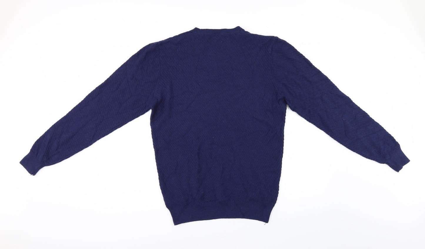 Marks and Spencer Mens Blue   Pullover Jumper Size M