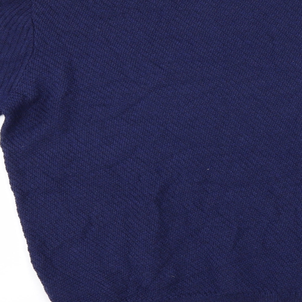 Marks and Spencer Mens Blue   Pullover Jumper Size M