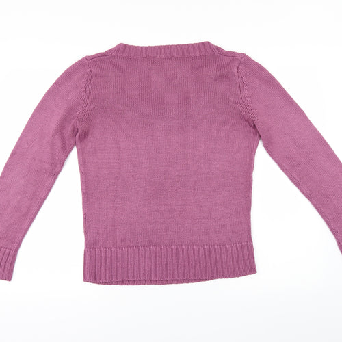 La Redoute Womens Purple   Pullover Jumper Size 12