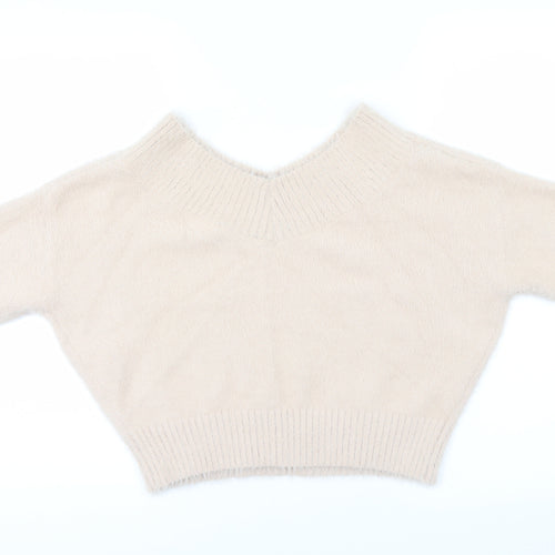 New Look Girls Pink   Cropped Blouse Size 10-11 Years