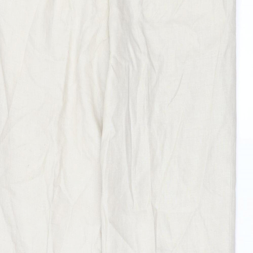 NEXT Womens White   Trousers  Size 32 in L30 in