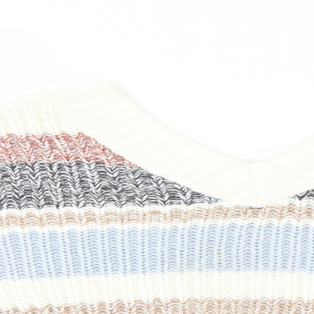 New Look Girls White   Pullover Jumper Size 10-11 Years