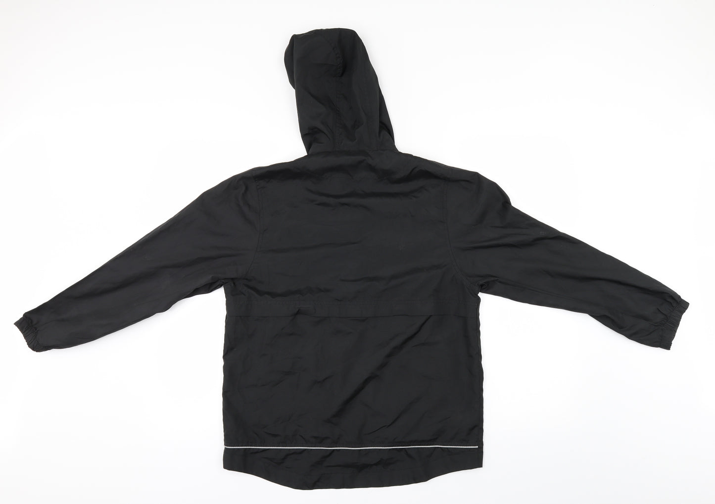 Urban Outlaws Boys Black   Rain Coat Coat Size 11-12 Years