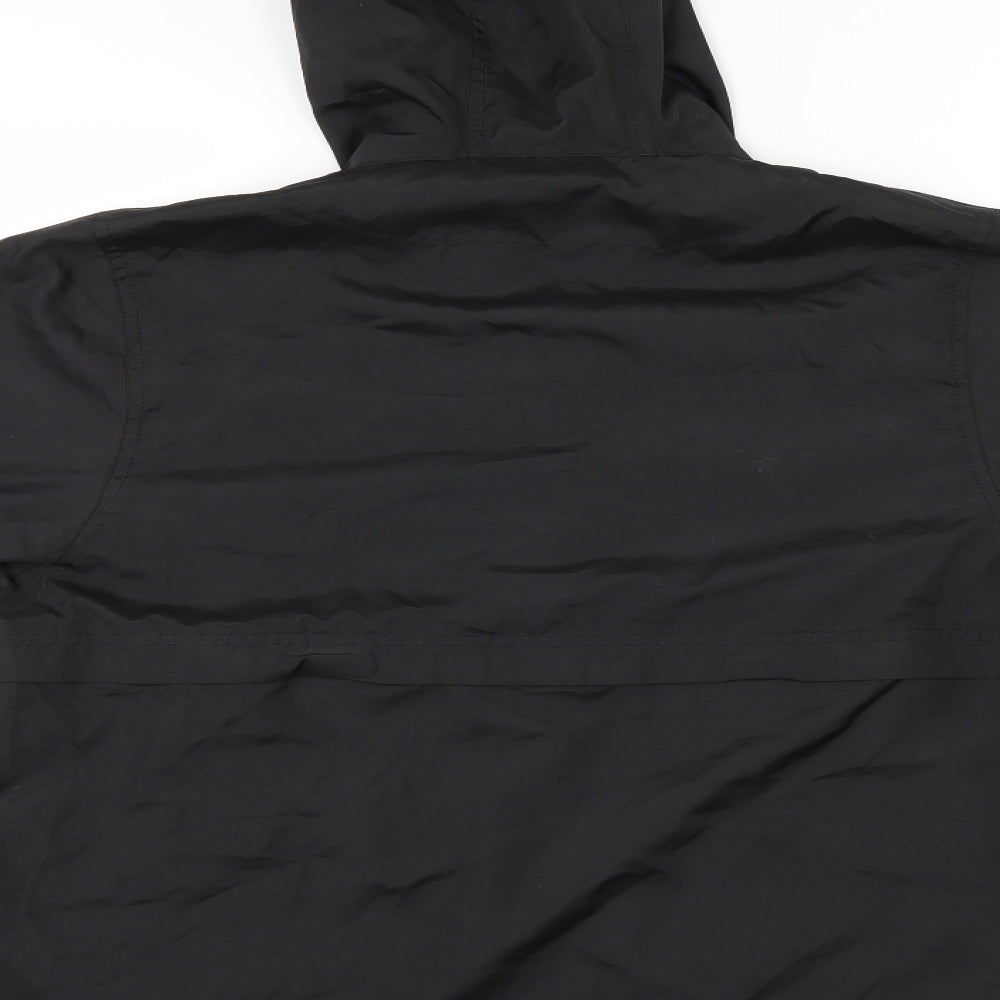 Urban Outlaws Boys Black   Rain Coat Coat Size 11-12 Years