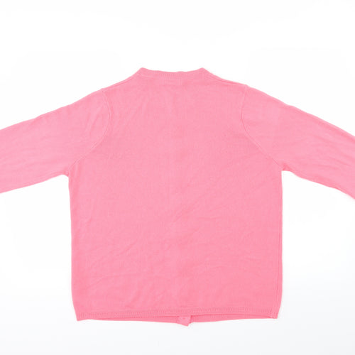 Marks and Spencer Womens Pink   Cardigan Jumper Size 16