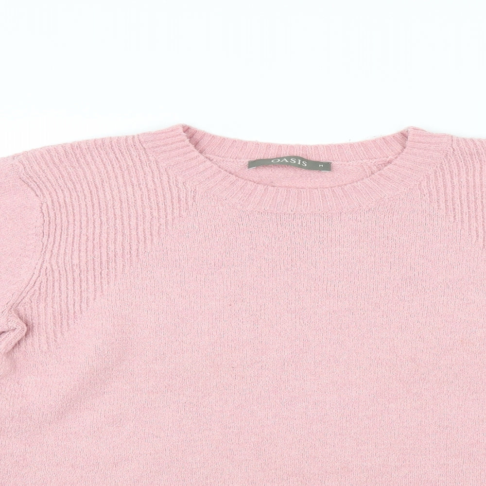 Oasis Womens Pink   Pullover Jumper Size M