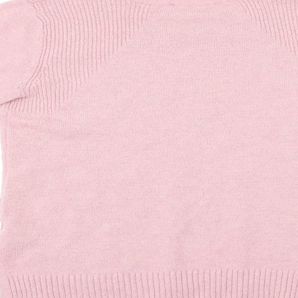 Oasis Womens Pink   Pullover Jumper Size M
