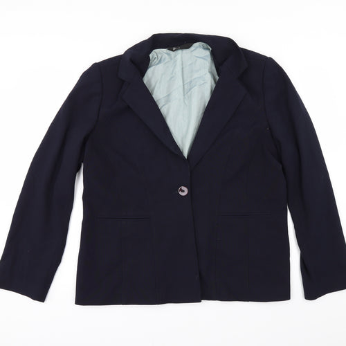 BHS Womens Blue   Jacket Suit Jacket Size 18