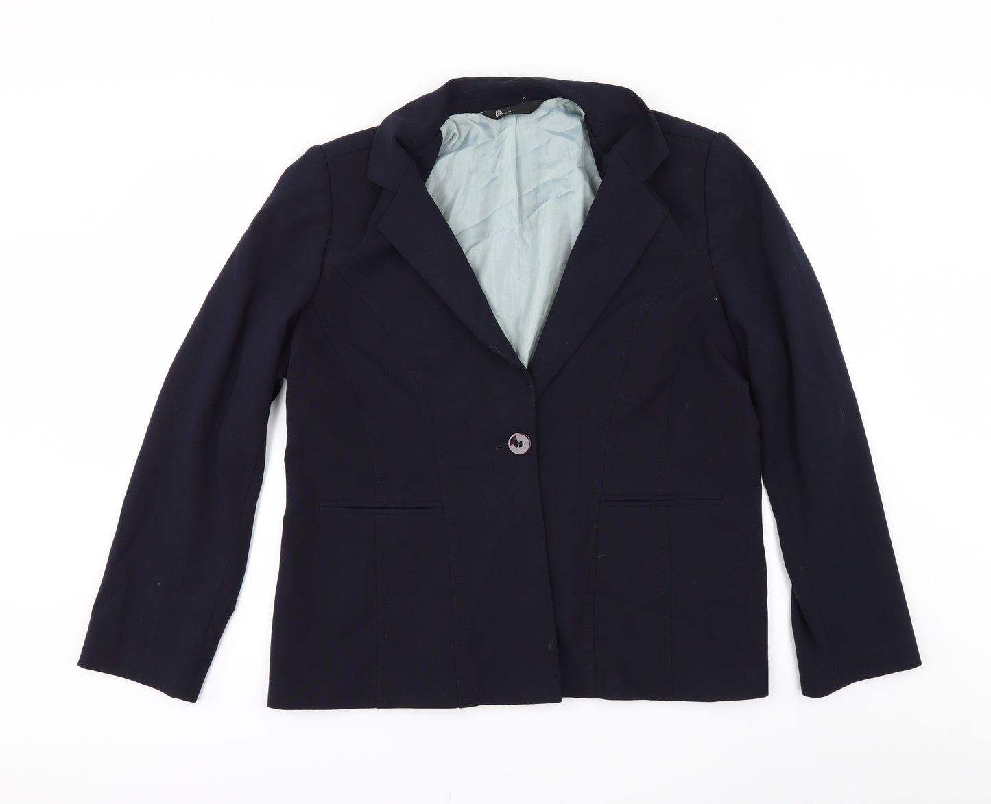 BHS Womens Blue   Jacket Suit Jacket Size 18