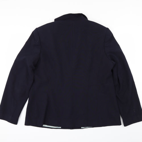 BHS Womens Blue   Jacket Suit Jacket Size 18