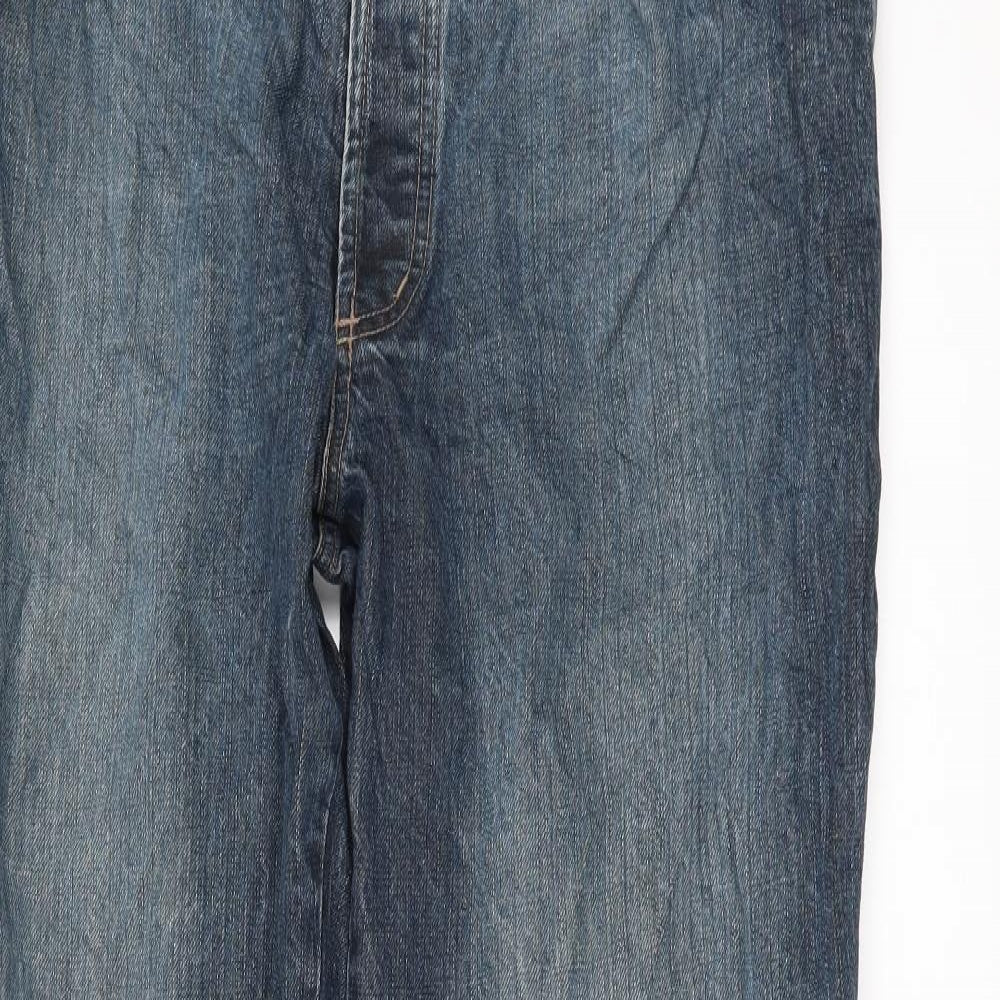 Guise Mens Blue   Bootcut Jeans Size L L32 in