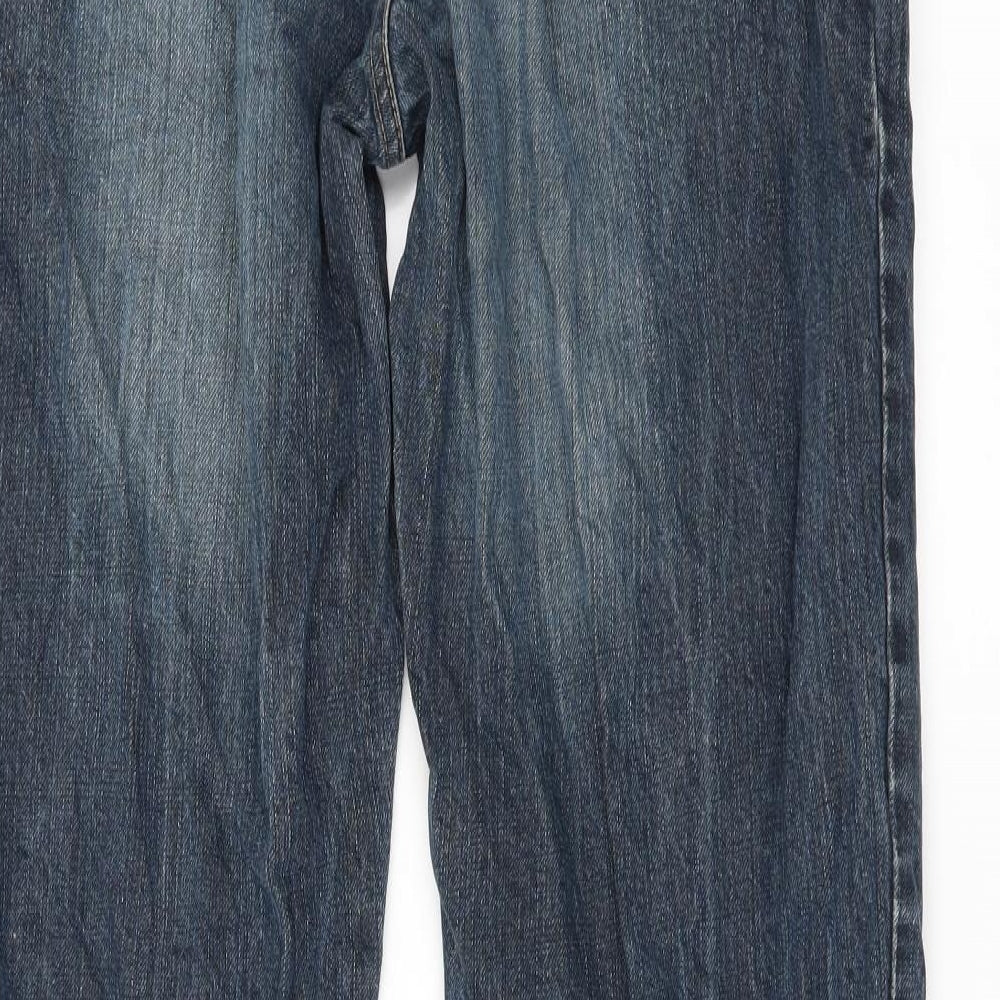 Guise Mens Blue   Bootcut Jeans Size L L32 in