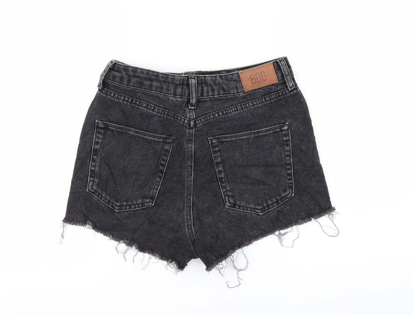 Urban Outfitters Womens Black   Mom Shorts Size 26