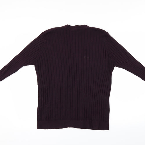 Anthology Womens Purple   Cardigan Jumper Size 26