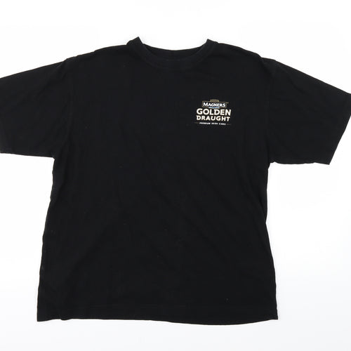 Magners Mens Black    T-Shirt Size L