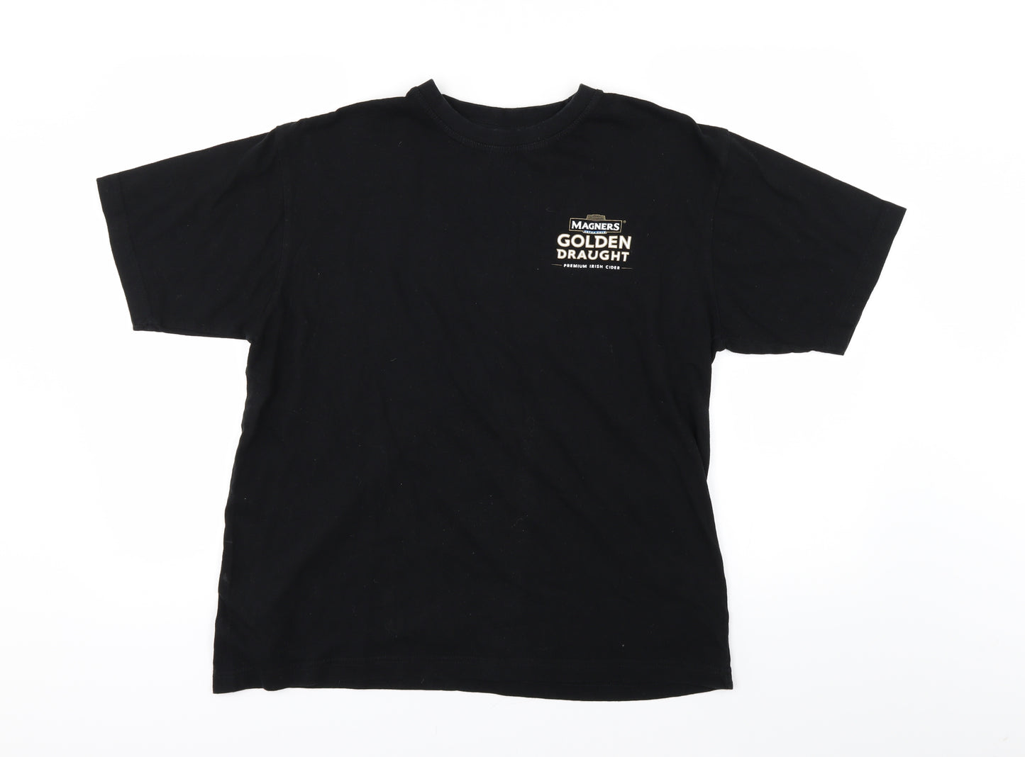 Magners Mens Black    T-Shirt Size L