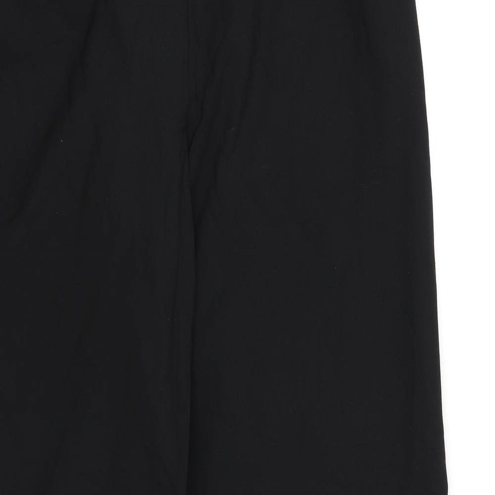 NEXT Womens Black  Rayon Trousers  Size 14 L29 in