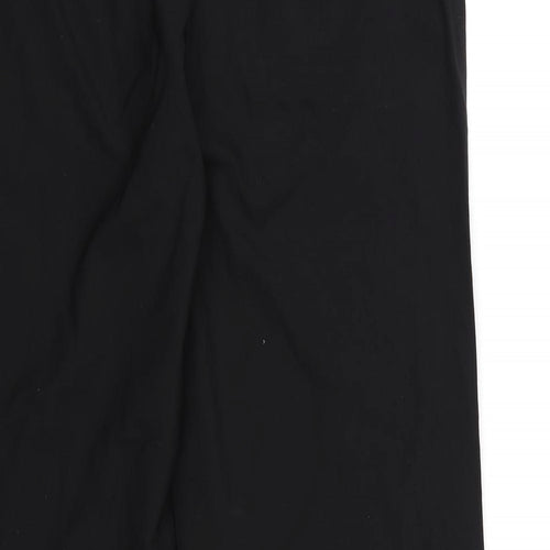NEXT Womens Black  Rayon Trousers  Size 14 L29 in