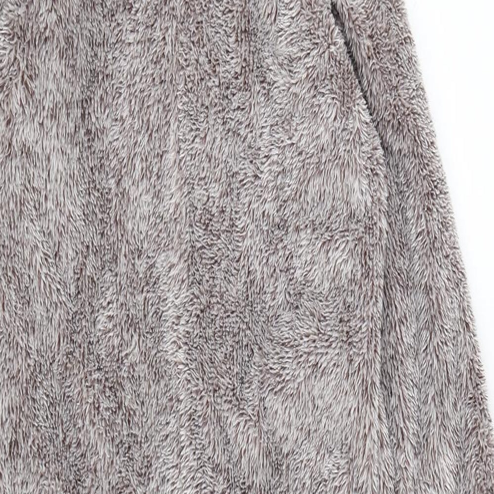 George Boys Brown  Fleece  One Piece Size 9-10 Years