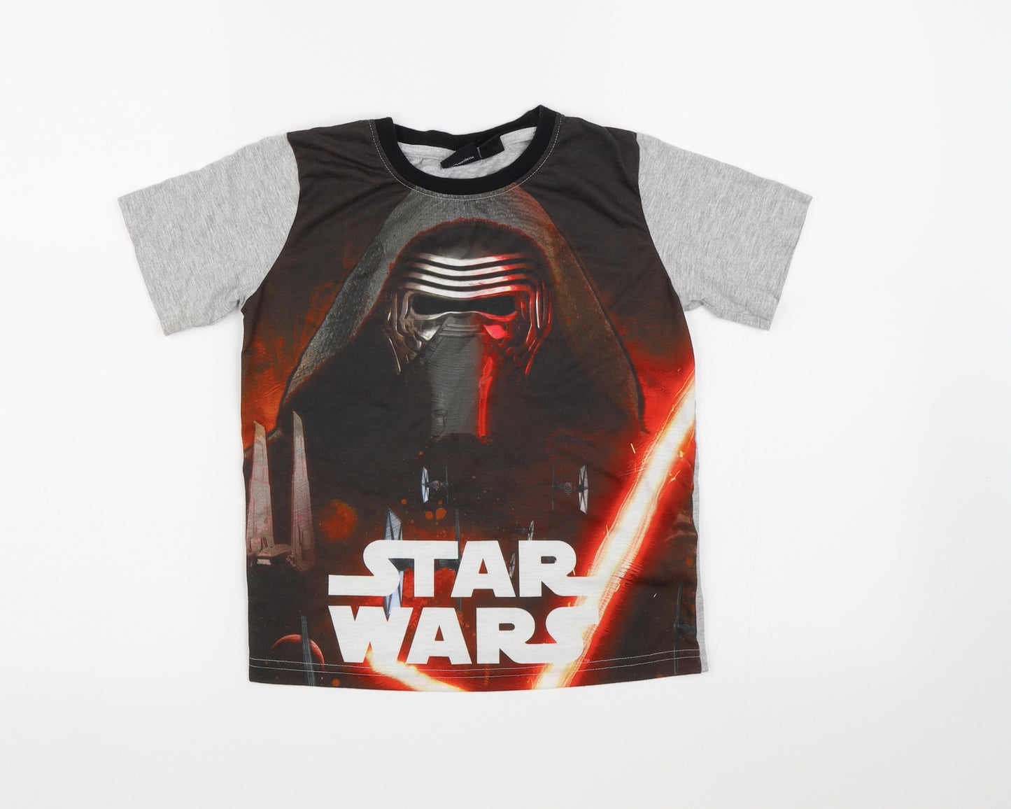 Young Dimension Boys Grey   Basic T-Shirt Size 8-9 Years  - STAR WARS