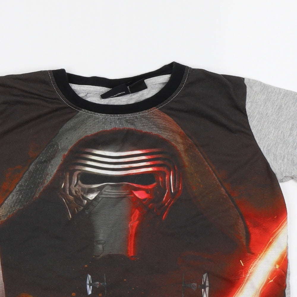 Young Dimension Boys Grey   Basic T-Shirt Size 8-9 Years  - STAR WARS
