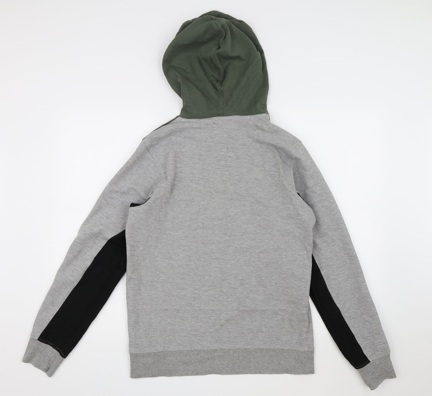 JACK & JONES Mens Grey   Pullover Hoodie Size S