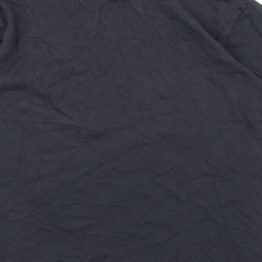 One True Saxon Mens Blue    T-Shirt Size S