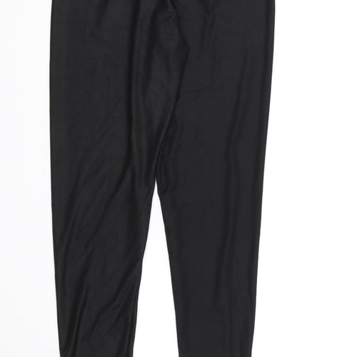New Look Womens Black   Pedal Pusher Leggings Size 12 L24 in