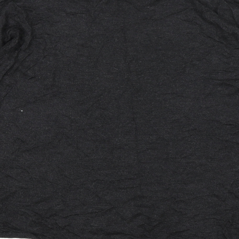 H&M Womens Grey  Knit Pullover Jumper Size XS