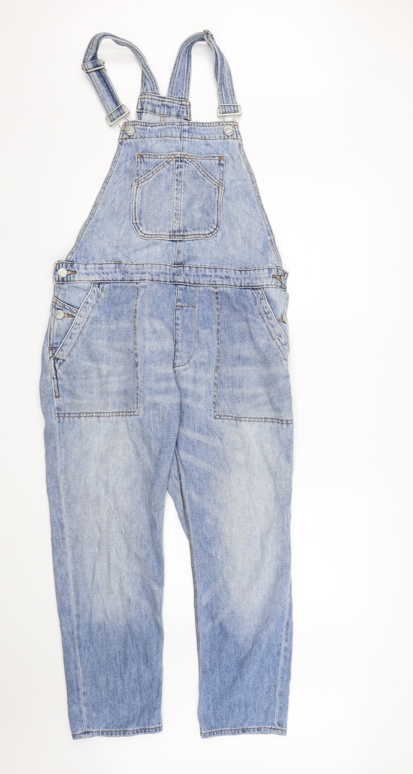 Gap Womens Blue  Denim Dungaree One-Piece Size M L24 in - Dungaree