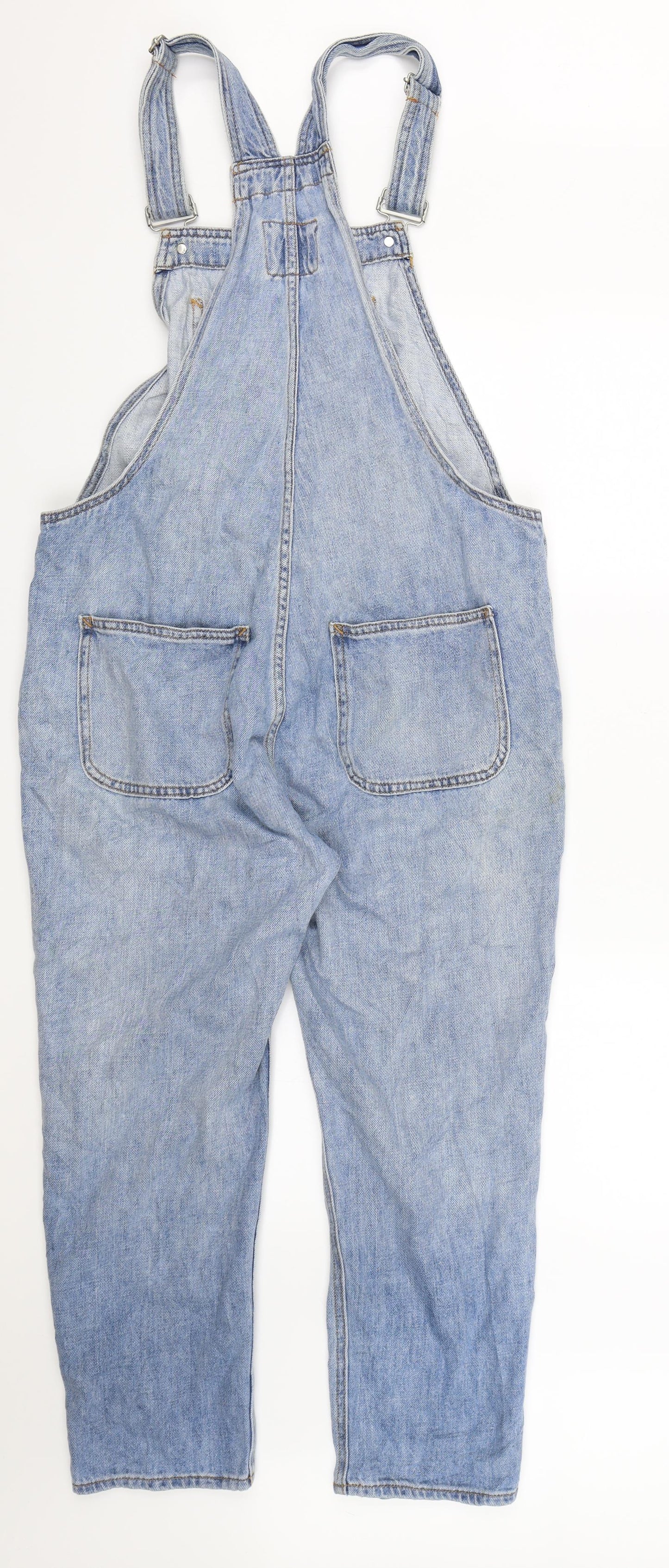 Gap Womens Blue  Denim Dungaree One-Piece Size M L24 in - Dungaree