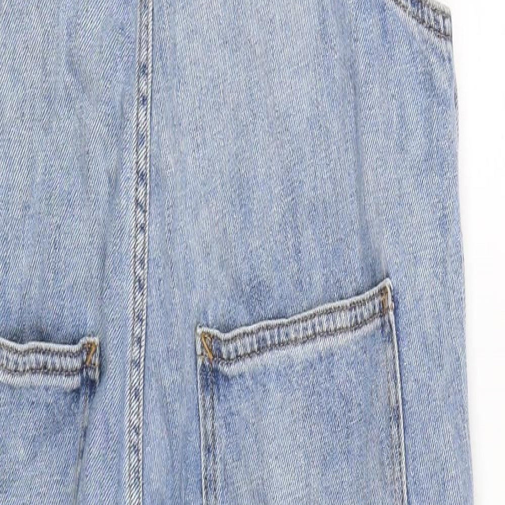 Gap Womens Blue  Denim Dungaree One-Piece Size M L24 in - Dungaree