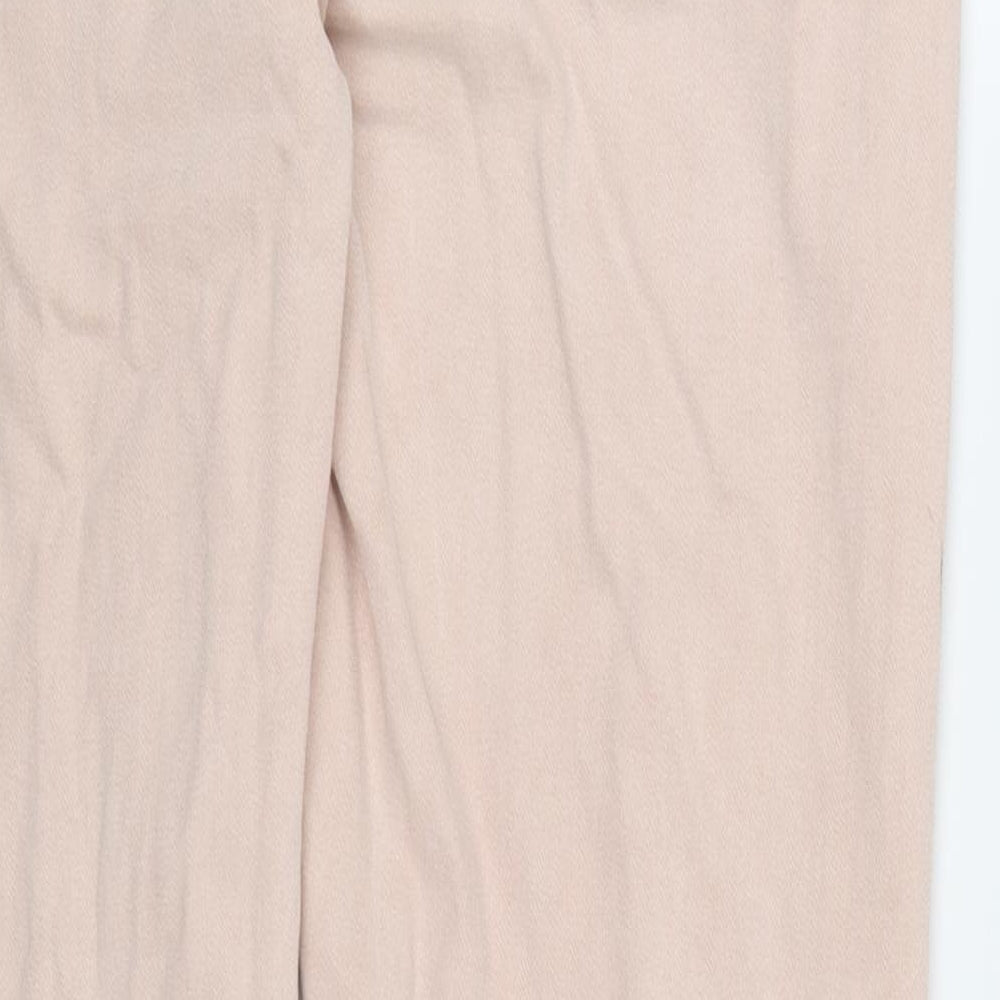 Marks and Spencer Womens Pink  Denim Straight Jeans Size 18 L29 in