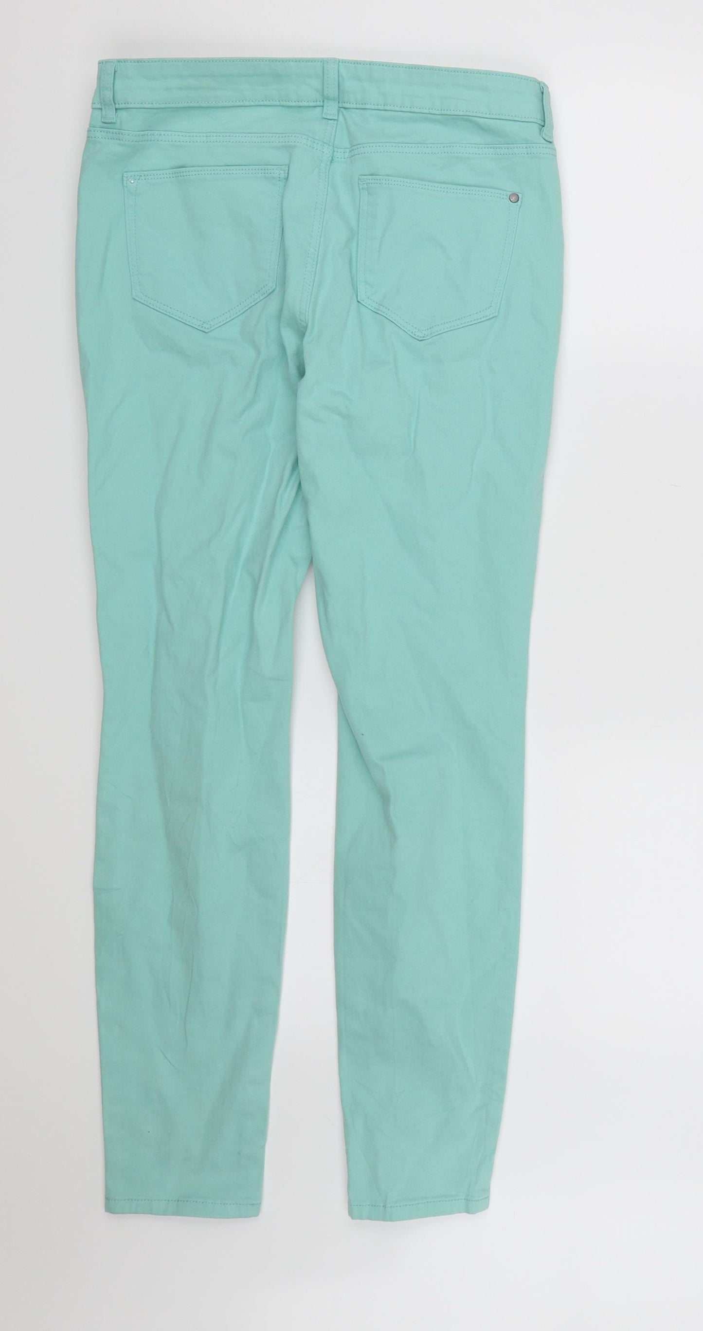 TU Womens Blue  Denim Skinny Jeans Size 10 L28 in