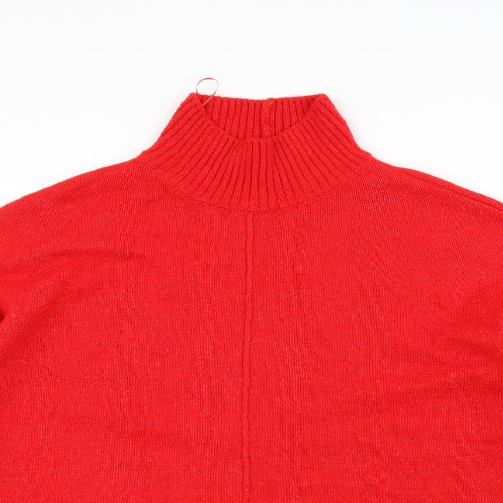 F&F Womens Red   Pullover Jumper Size 20