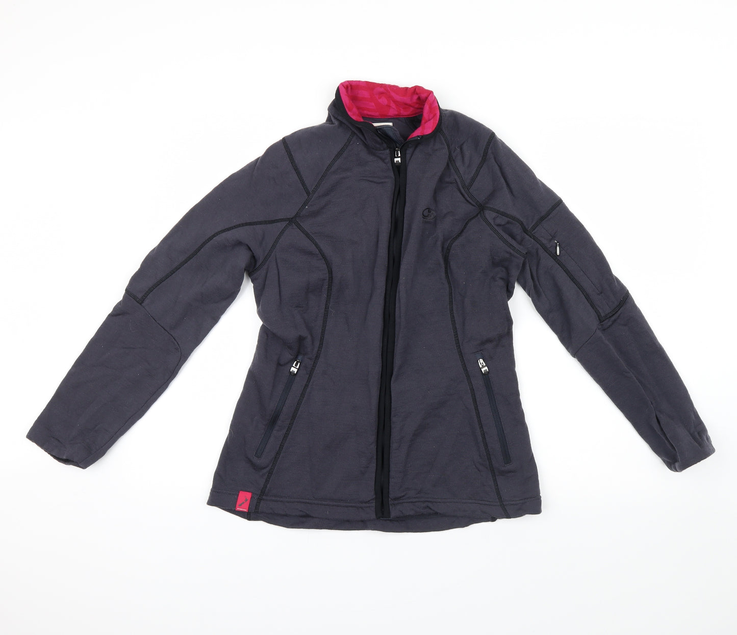 Icebreaker Womens Blue   Full Zip Sweatshirt Size M