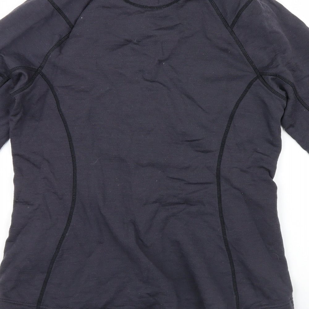 Icebreaker Womens Blue   Full Zip Sweatshirt Size M